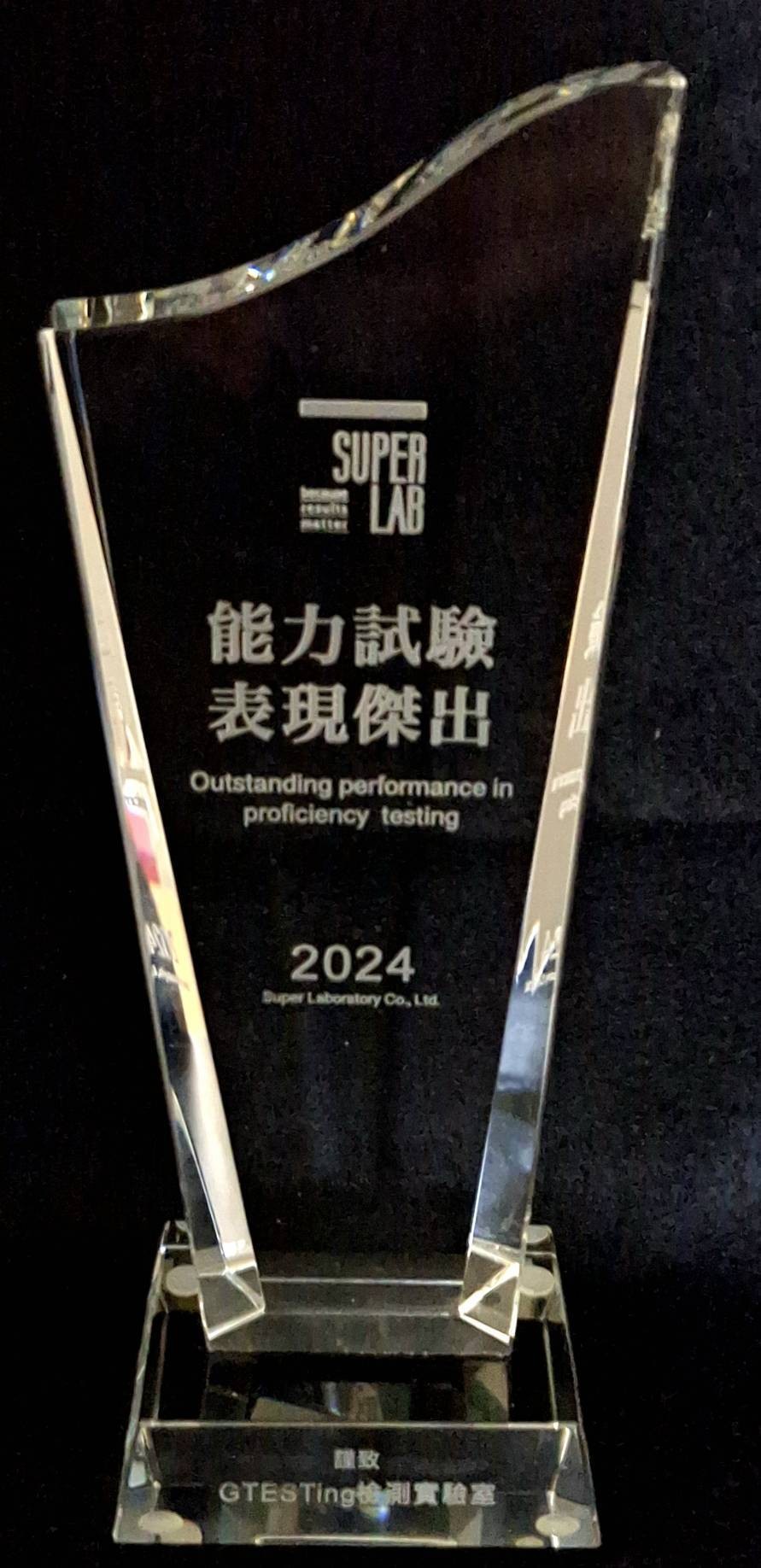 Gtesting能力試驗證書